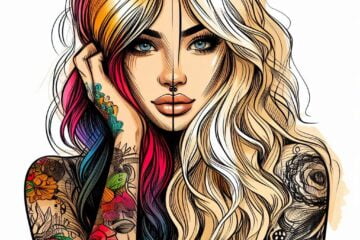 jules tattooed woman